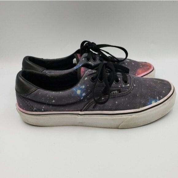 Vans Low Cut Lace Up Sneaker Galaxy Pattern Women's Size 8.5 Men's 7 - Picture 5 of 16